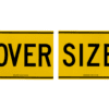 2 Piece Oversize Metal Sign