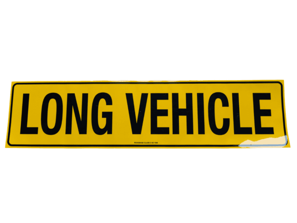 Long Vehicle Sticker