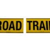 Road Train 2 Piece Metal Sign