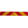 Rear Marker Candy Stripe Metal Plate - C81C