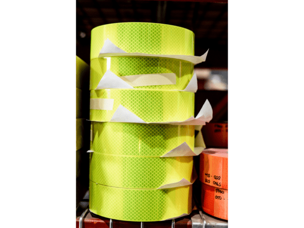 lime reflective tape