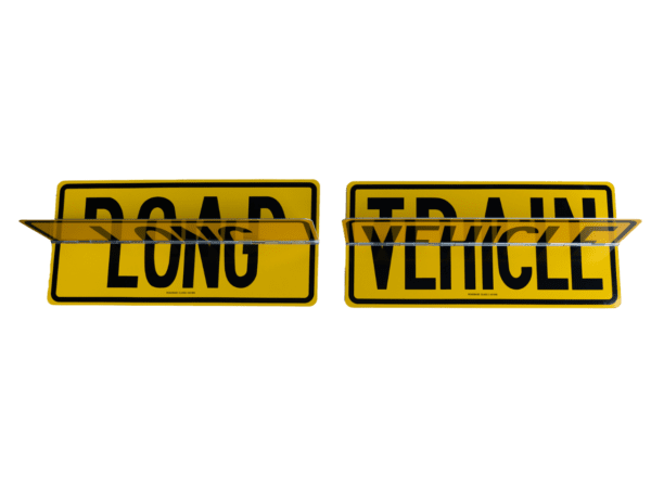 Long Vehicle/Road Train Metal Flip Sign