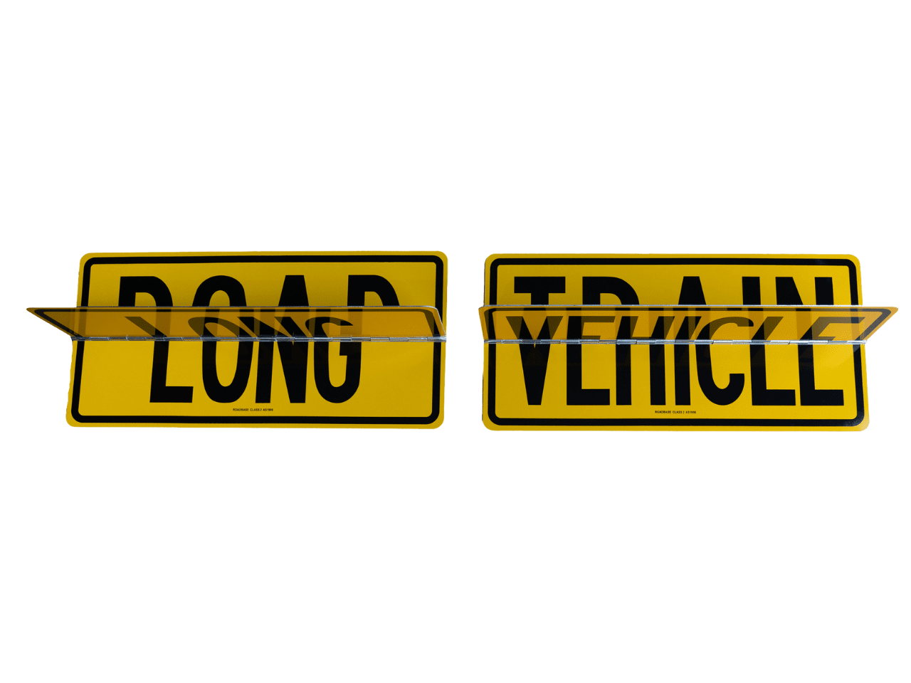 Long Vehicle & Road Train Metal Flip Sign