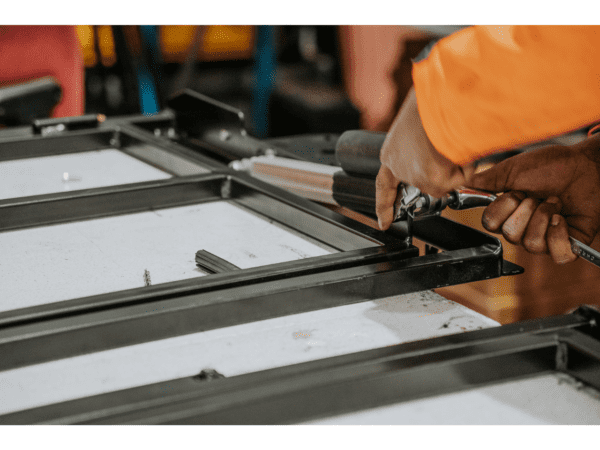 another image of attaching the actuator