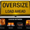 Motorised Oversize Load Ahead Pilot Vehicle Sign