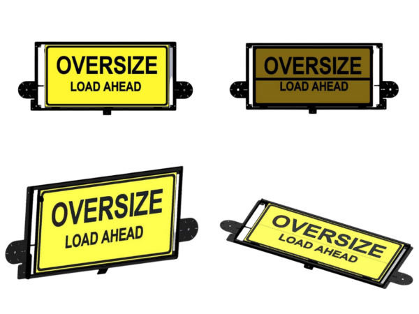Motorised Oversize Load Ahead Pilot Vehicle Sign