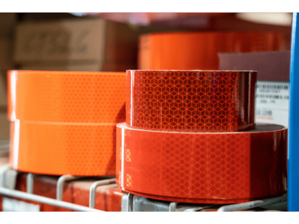 red reflective tape