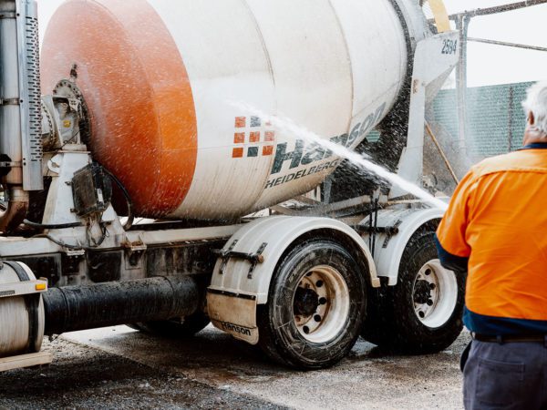 discrete concrete remover in action