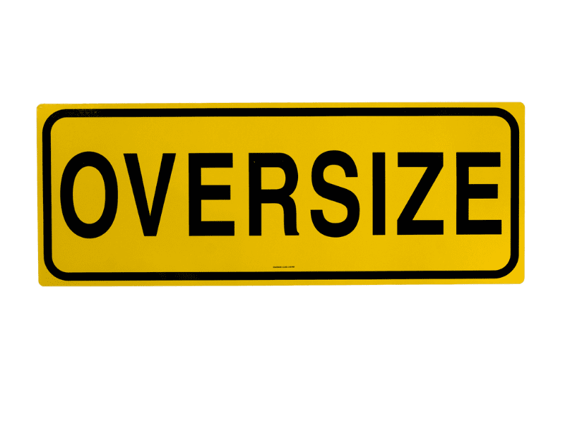 oversize sign category