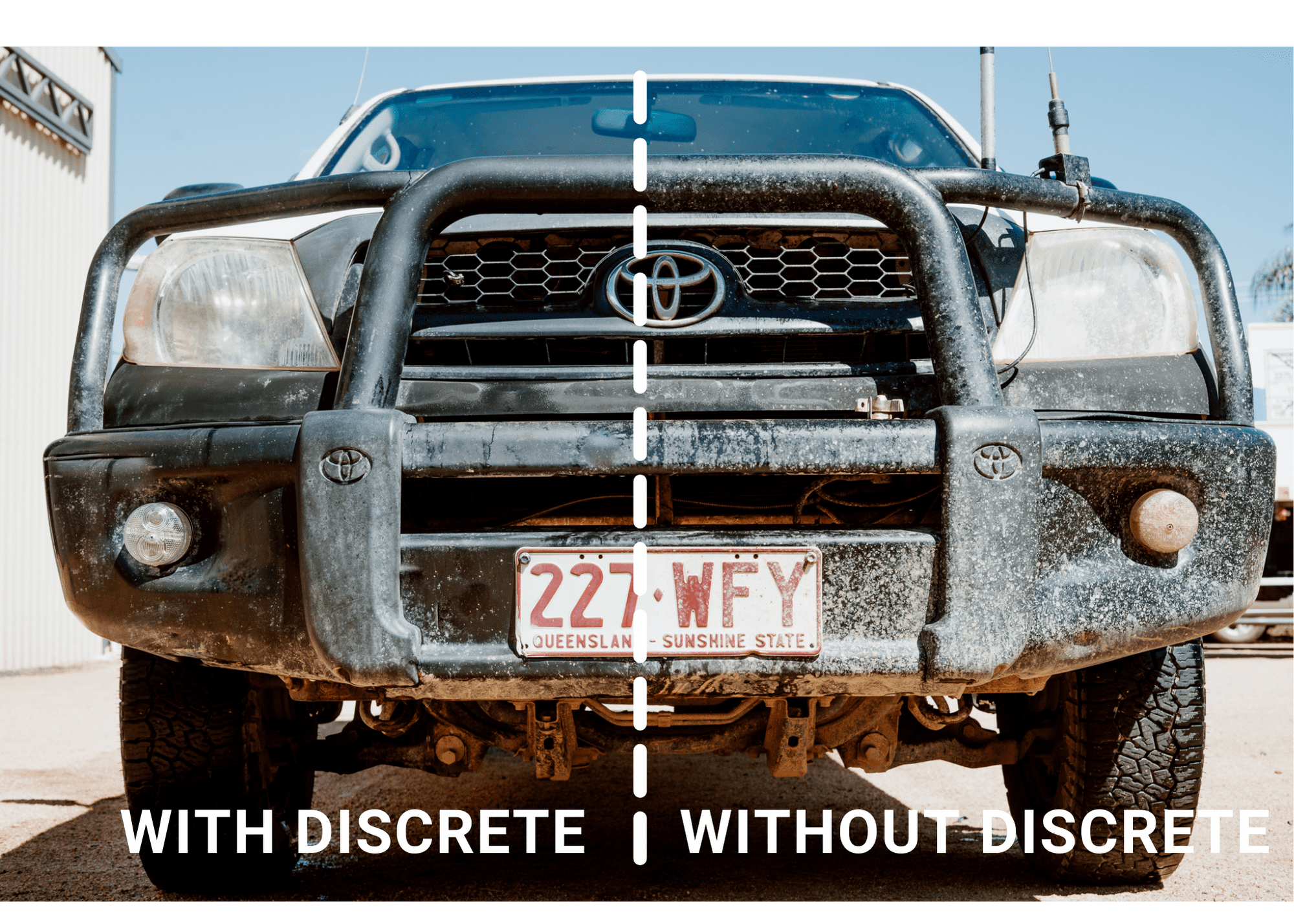 Discrete before and after