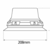 LED LP Magnetic Beacon - Amber