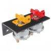 Fixed Handle 2 Piece Metal Lockout Bracket