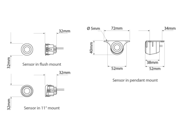 Backsense Radar Kit - Obstacle Detection