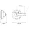 DISC HORN – HIGH/LOW FREQUENCY