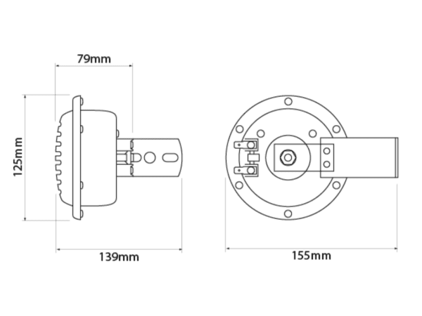 SY Disc Horn Heavy Duty