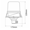 Rotating LED Pole Mount Beacon