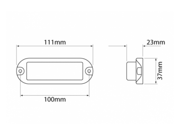 Maxiview-3 LED Warning Lamp