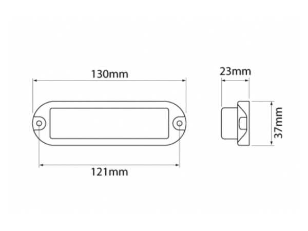 Maxiview-4 LED Warning Lamp