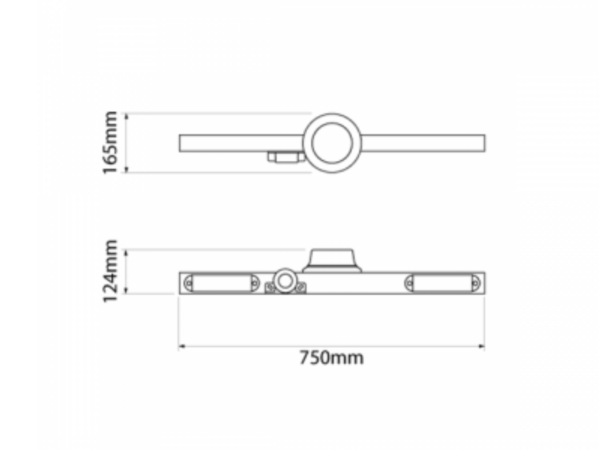 Minebar 750 2 bolt