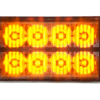 Slimline Dual-4 LED Warning Lamp