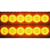 Slimline Dual-6 LED Warning Lamp
