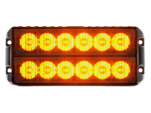 Slimline Dual-6 LED Warning Lamp