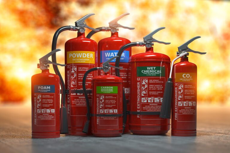 fire extinguishers
