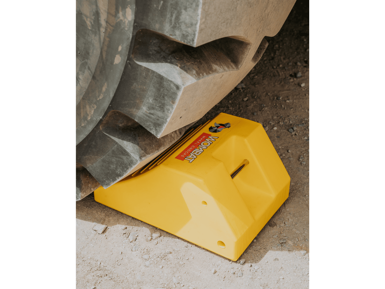 Large Mining 250T Wheel Chock for 250T Machines
