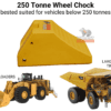 250T Wheel Chock
