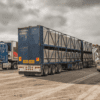 truck with round lighting