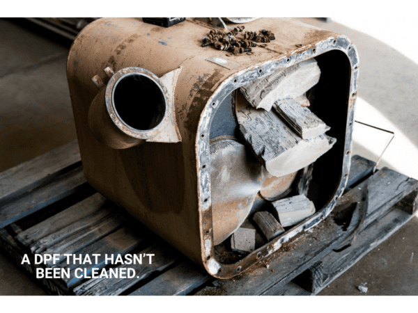 dpf that needs to be cleaned