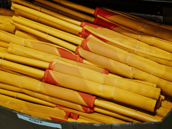 oversize flag on pole