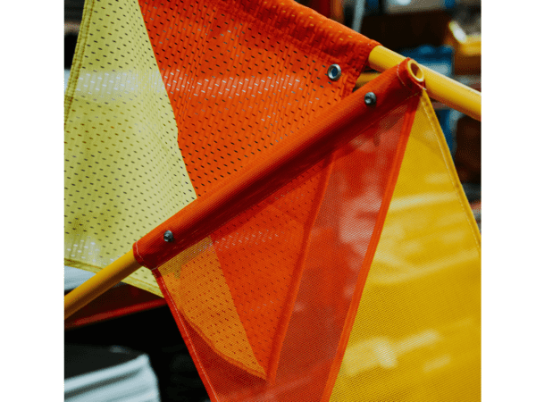 oversize flag on pole