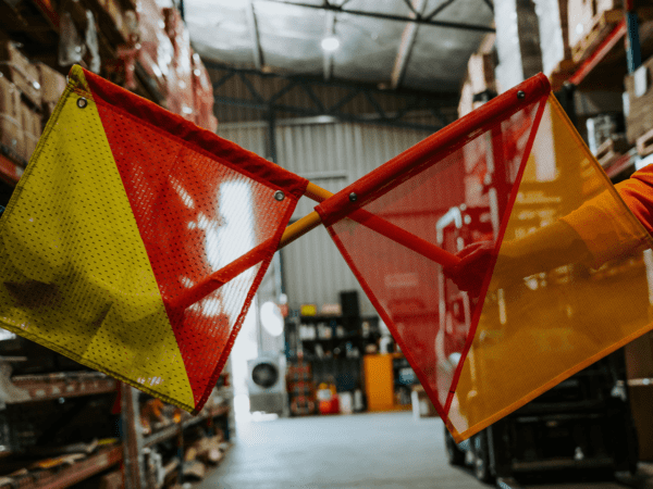 oversize flag on pole