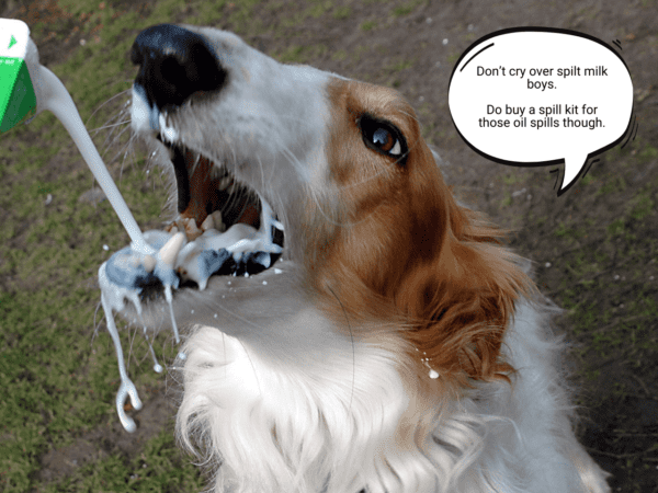 spilt milk