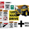 MDG15 Dump Truck Sticker Kit