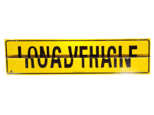 Long Vehicle/Road Train Flip Hinged Sign