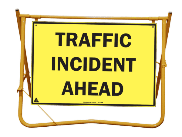 Traffic Incident Ahead Swing Stand