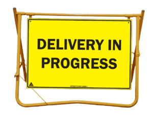 delivery in progress