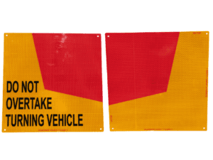 400mm rear marker metal plate