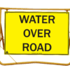water over road