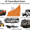 20T wheel chock
