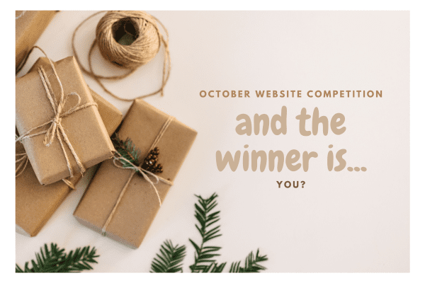 October website winner
