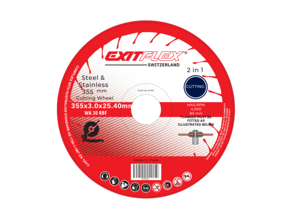 355mm cutting wheel