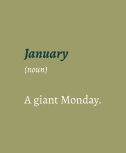 January Newsletter