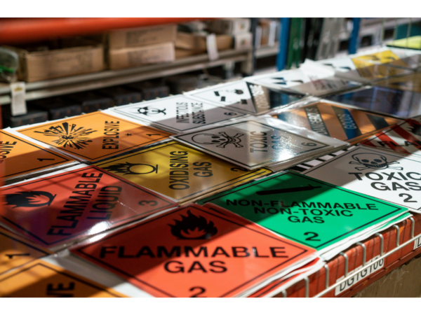 Dangerous Goods Metal Signs